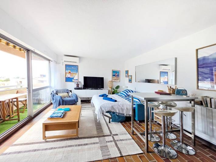 Gîte pour 2 personnes, avec vue et balcon dans Tamaris - 3