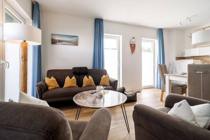 Ferienwohnung für 3 Personen, mit Sauna und Balkon in Schillig - 3