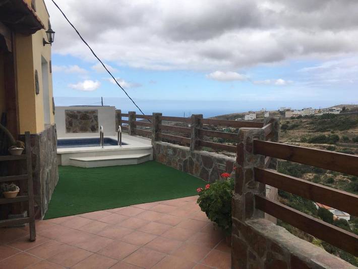 Casa rural para 4 personas, con terraza además de piscina y vistas en Provincia de Las Palmas - 3