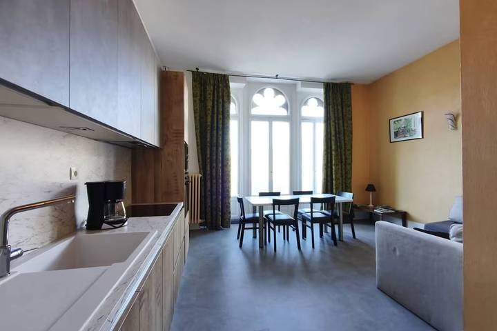 Ganze Wohnung, Ferienwohnung für 6 Personen mit Sauna in Jausiers, Nationalpark Mercantour