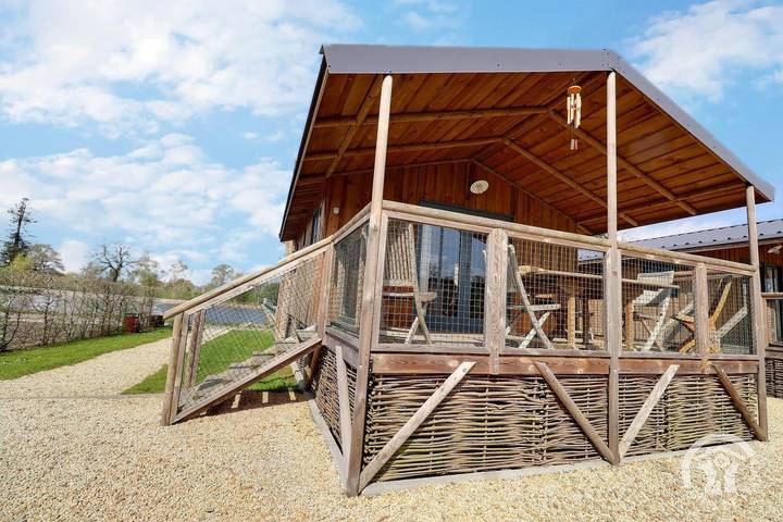 Gîte pour 4 personnes, avec Terrasse ainsi que Jardin et Vue à Mézières-sur-Couesnon