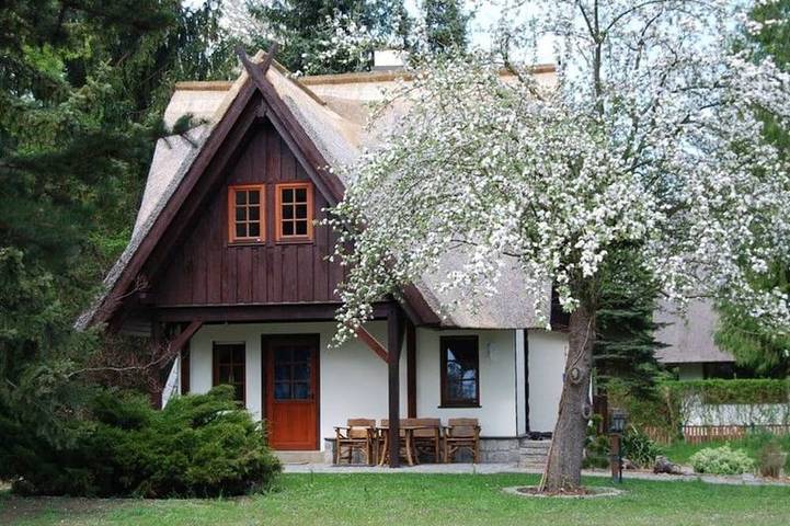 Ferienhaus für 3 Personen, mit Terrasse und Garten