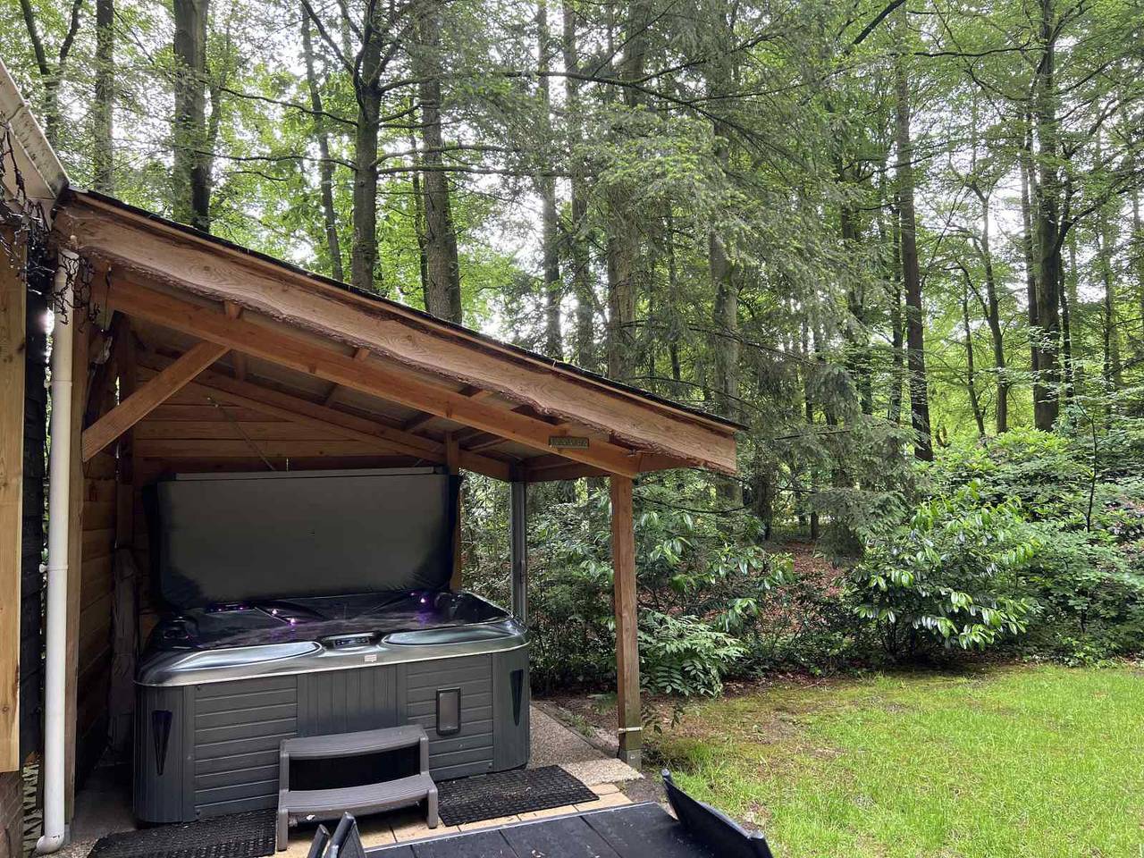 Luxe vakantiehuis geschikt voor 4 volwassenen en 2 kinderen met buitenspa op de Veluwe. in Epe, Veluwe