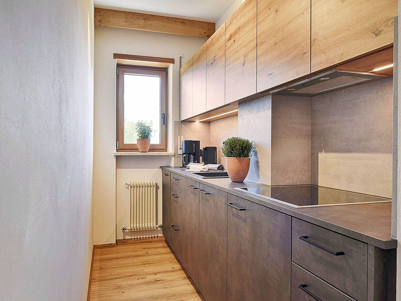 Ganze Ferienwohnung, Residence Krone - Appartement Laugen Balkon in Schenna, Passeiertal