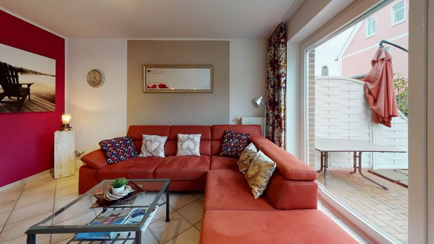 Ferienhaus für 5 Personen, mit Garten und Terrasse auf Borkum - 2