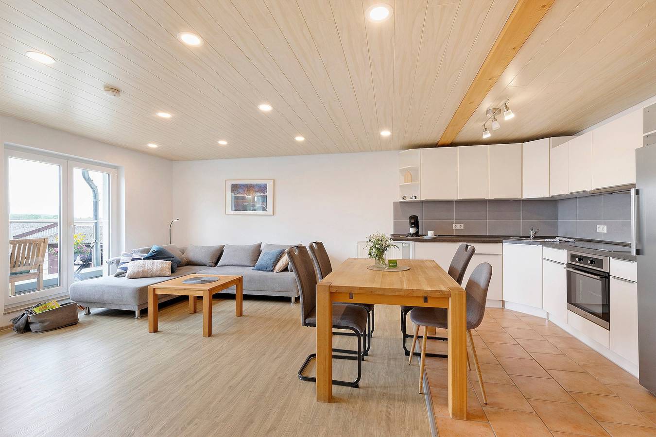 Ganze Wohnung, Ferienwohnung An der Kapf,80qm, Garten und Balkon, max. 4 Personen, 4 Sterne - Dtv klassifiziert in Münsingen, Neckar-Alb