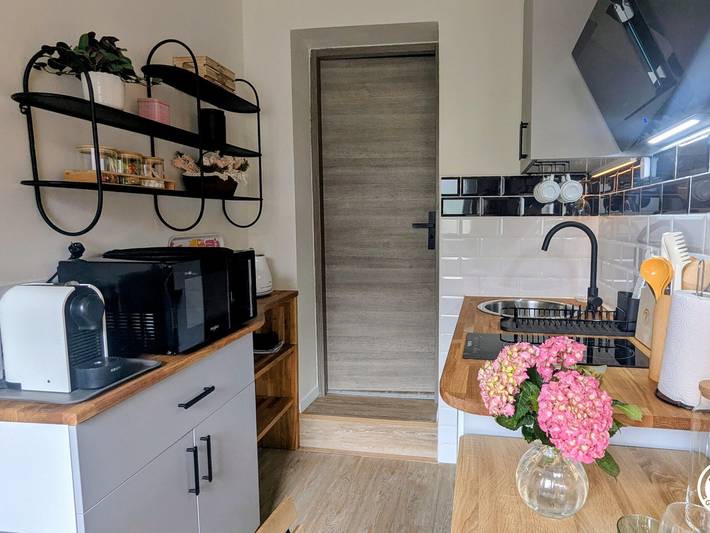 Gîte pour 2 personnes, avec terrasse, animaux acceptés