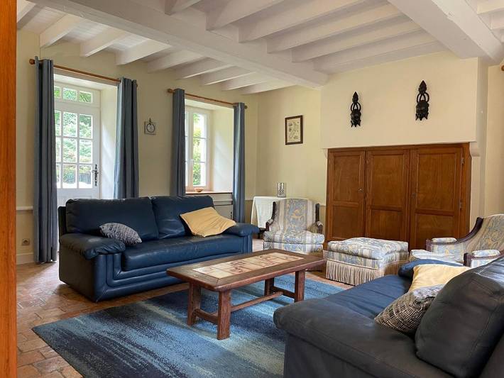 Location de vacances pour 9 personnes, avec sauna et jardin à Canchy - 2