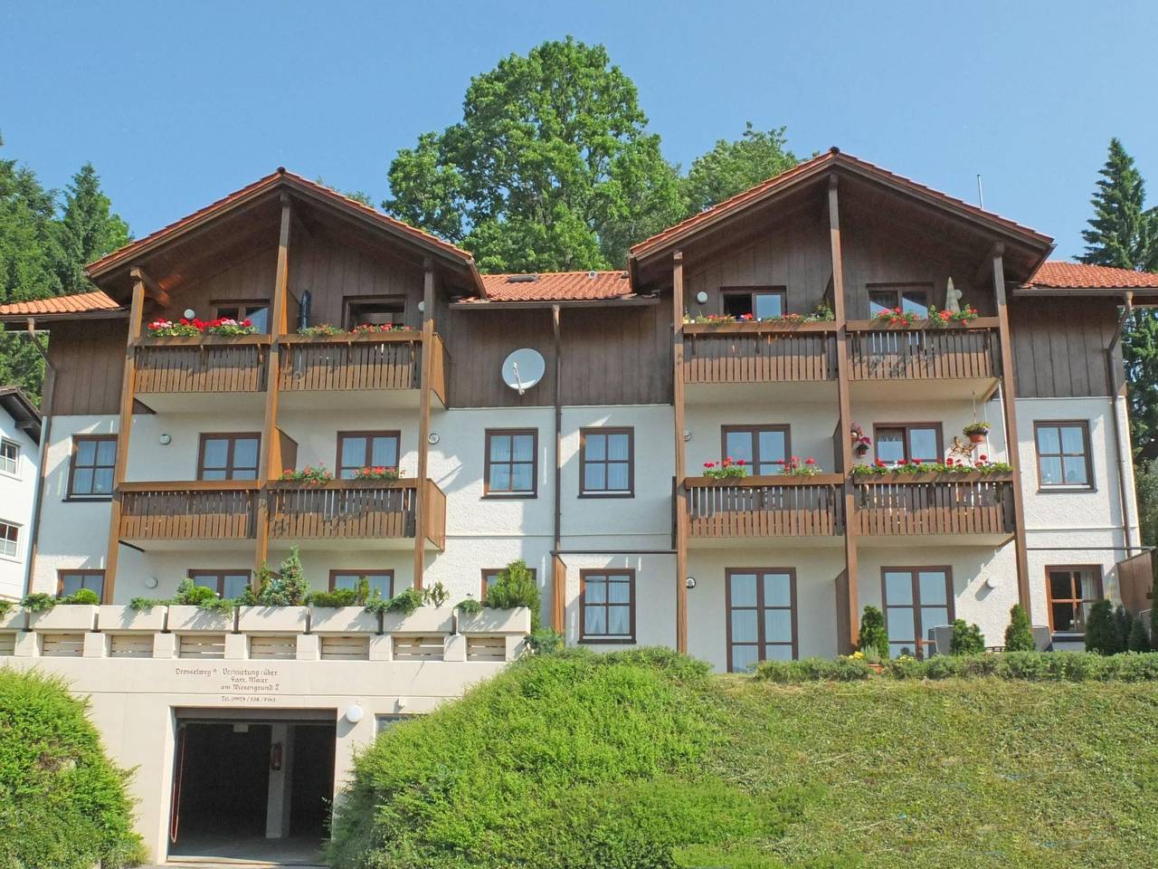 Apartamento inteiro, Mit Balkon und schöner Fernsicht in Bodenmais, Baviera Oriental