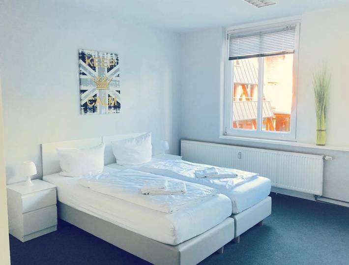 Ferienwohnung für 2 Personen, mit Balkon und Terrasse sowie Ausblick in Kreuzberg Berlin - 3