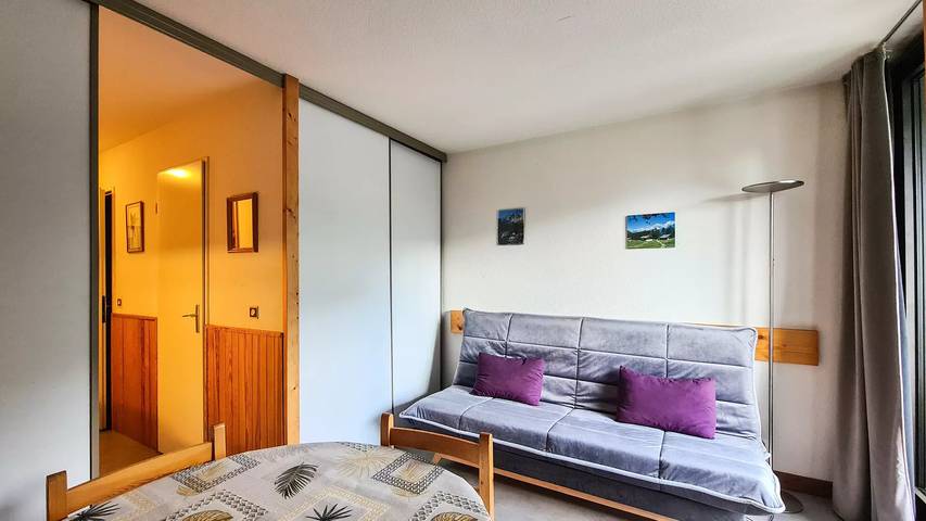 Ganzes Studio, Helles Studio · Stationszentrum · Balkon in Flaine, Arâches-la-Frasse
