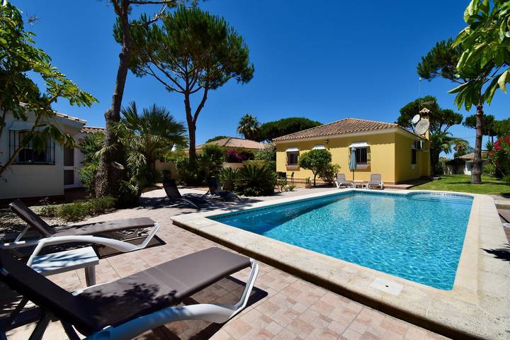 Chalet para 6 personas, con Jardín y Piscina en Provincia de Cádiz