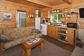 Blockhütte für 3 Personen in Homer, Alaska, Bild 4