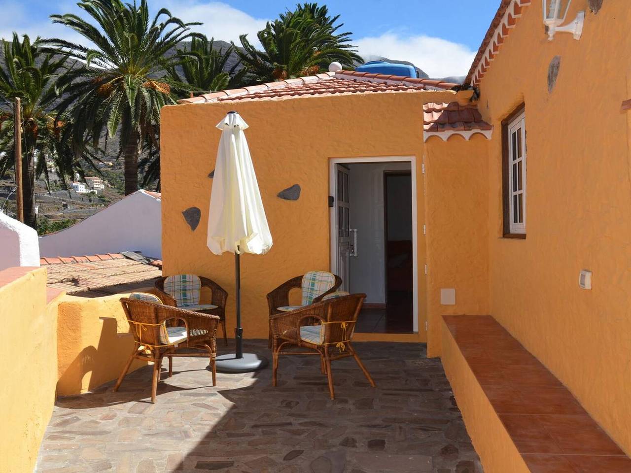 Casa de 1 dormitorio con terraza y Wi-Fi en Valle Gran Rey in La Vizcaína, Valle Gran Rey