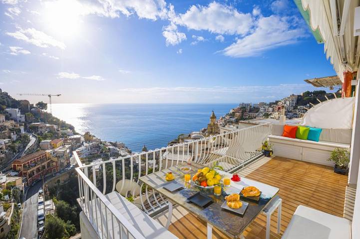 Location de vacances pour 8 personnes, avec Balcon à Positano - 4