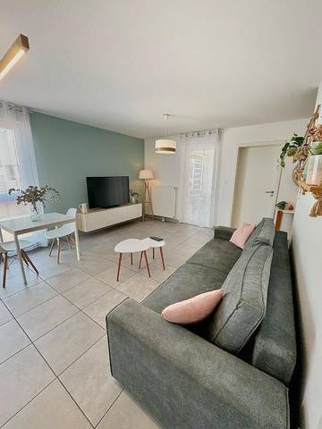 Gîte pour 4 personnes, avec terrasse, animaux acceptés à Entzheim