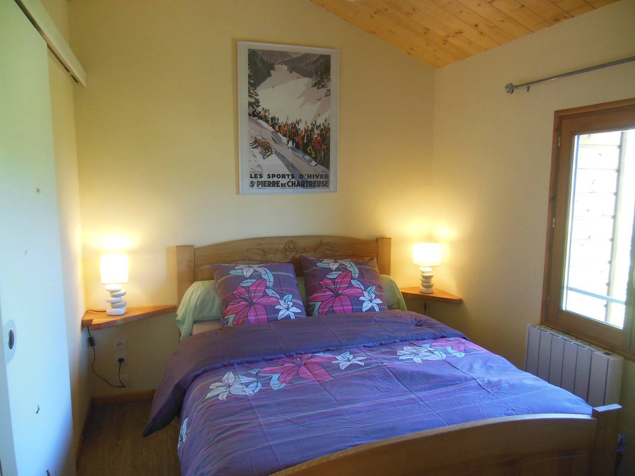 Ferienhaus 'Gite 33m2, Vue Sur Le Vercors' mit Bergblick, privater Terrasse und Wi-Fi in Vinay (Isère), Isère