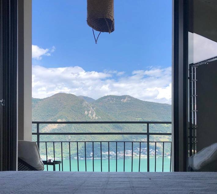 B&b per 2 persone, con Terrazza e Giardino nonché Vista lago e Panorama in Franciacorta
