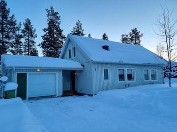 Ferienhaus für 8 Personen, mit Garten und Sauna sowie Terrasse, mit Haustier in Lappland (Schweden)