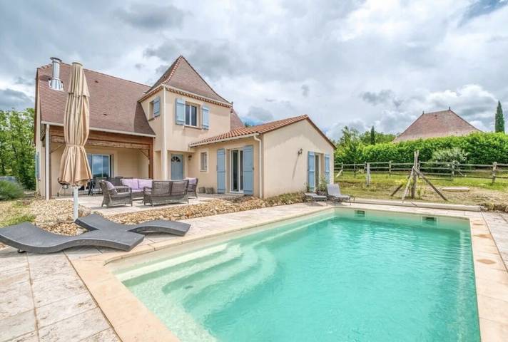 Gîte pour 6 personnes, avec piscine, animaux acceptés