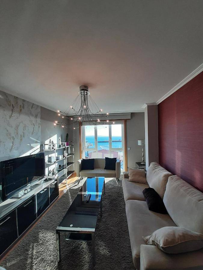 Apartamento para 4 personas, con balcón y vistas en Riveira