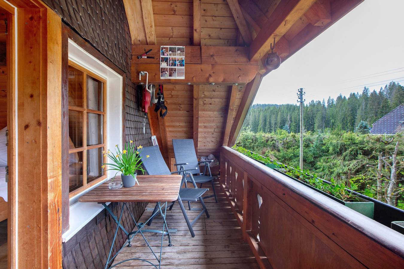 Ganze Wohnung, Ferienwohnung 'Karlshorst' mit Gemeinschaftsgarten, Balkon und Wlan in Blasiwald (Schluchsee), Schluchsee