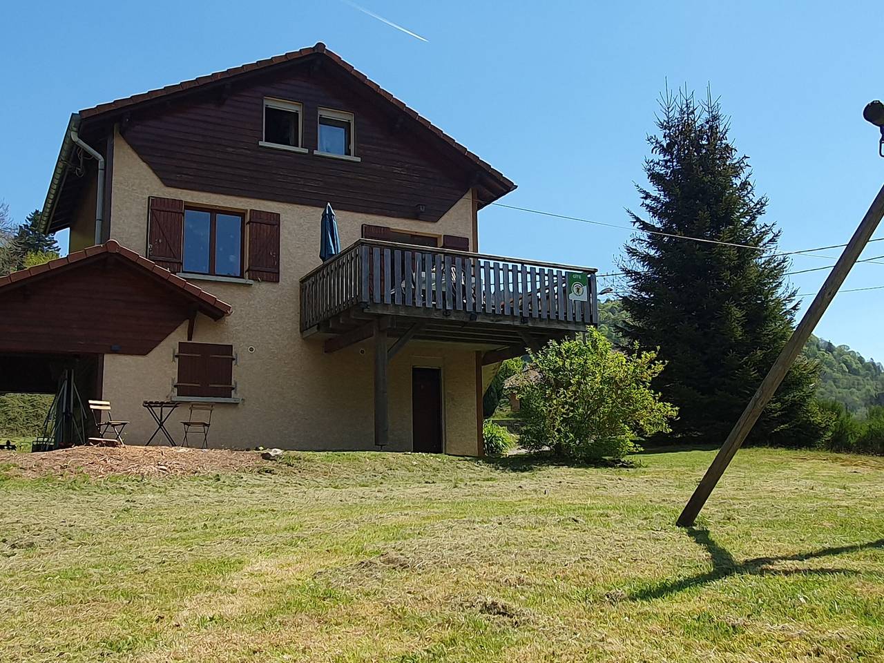 Chalet familiar Vosgos con futbolín y admite mascotas in Ventron, Parque natural regional de los Ballons des Vosges