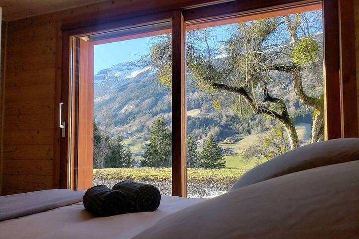 Chalet pour 8 personnes, avec jardin