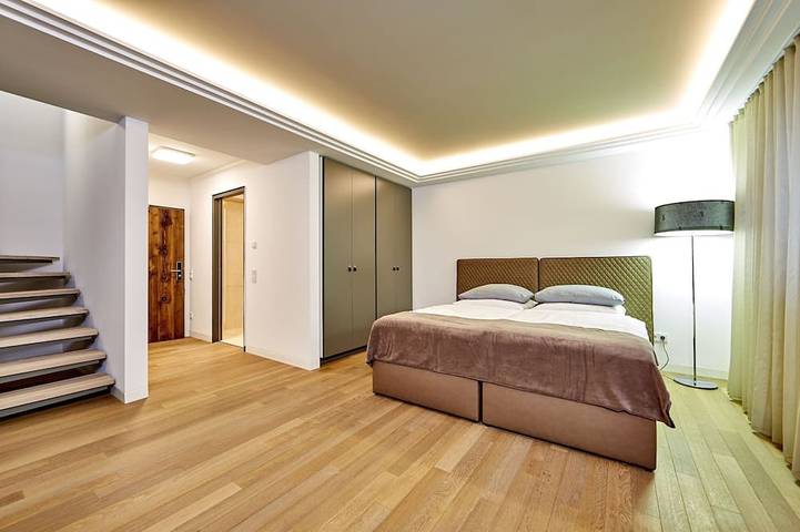 Ferienwohnung für 4 Personen, mit Sauna und Garten, mit Haustier in Das Blaue Land - 3