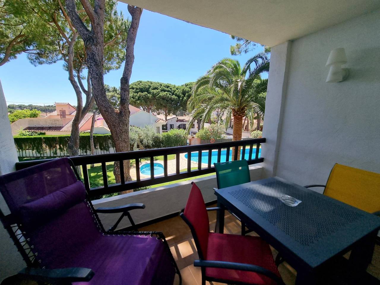 Ganze Ferienwohnung, Ferienwohnung für 3 Personen mit Pool in l'Escala, Oberampurien