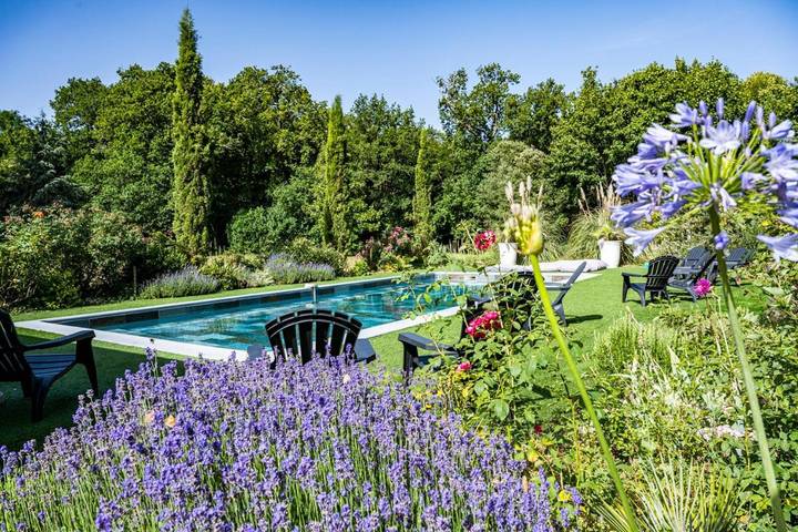 Gîte pour 2 personnes, avec sauna et jardin ainsi que vue et piscine à Sainte-Gemme-la-Plaine - 3