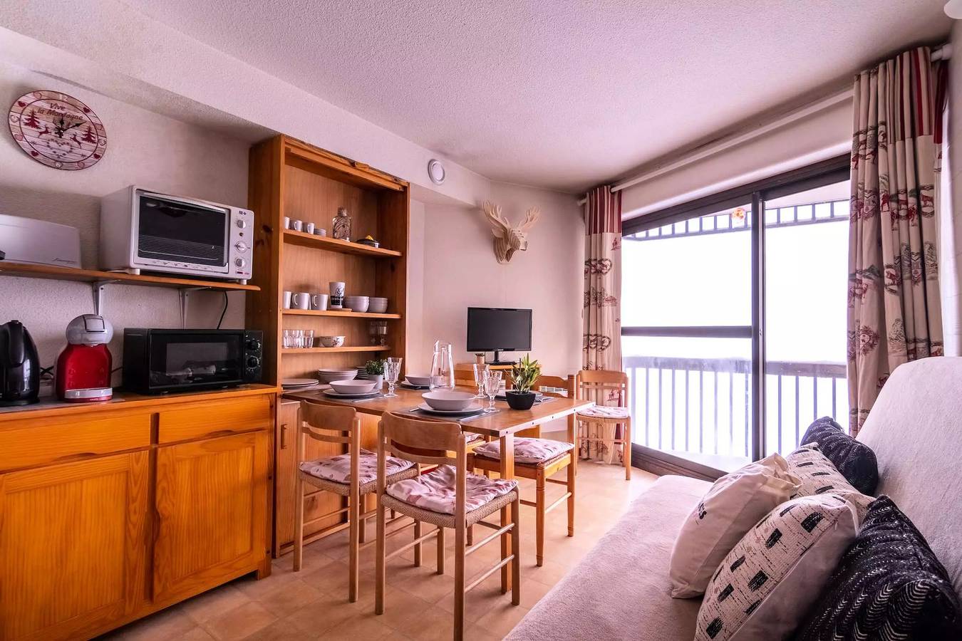 Ganzes Studio, Schönes Studio 4 Personen in der Nähe von Skipisten Pla d'Adet in Saint-Lary-Soulan, Nationalpark Pyrenäen