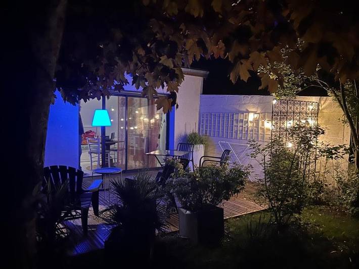 Gîte pour 2 personnes, avec terrasse et vue à Montlouis-sur-Loire