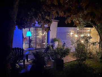 Maison de vacances pour 2 personnes, avec terrasse et vue en Indre-et-Loire