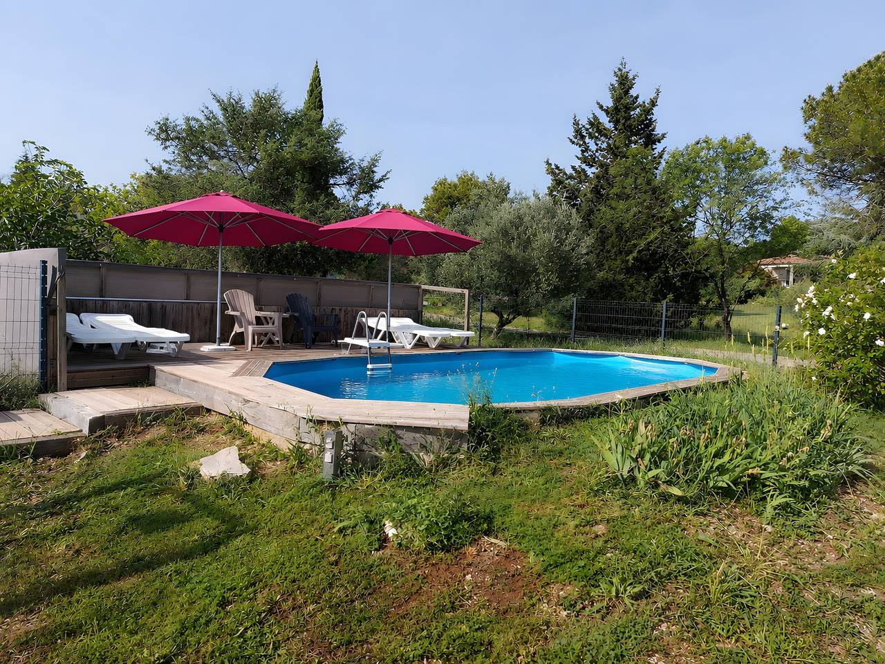 Maison de vacances 'Chêne' avec vue sur la montagne, Wi-Fi et climatisation in Les Vans, Parc naturel régional des Monts d'Ardèche