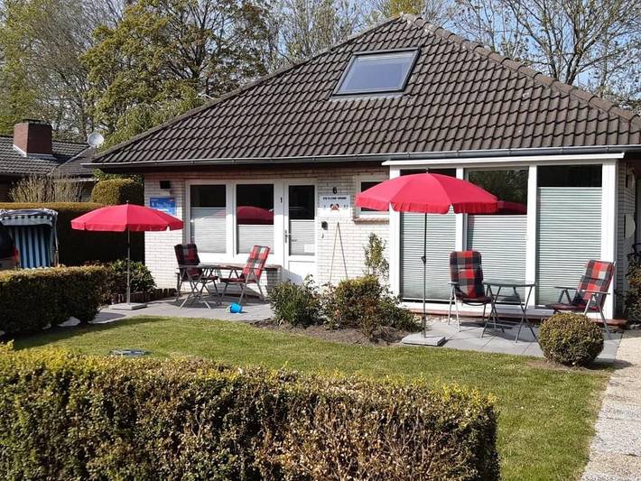 Ferienwohnung für 2 Personen, mit Terrasse und Garten sowie Ausblick