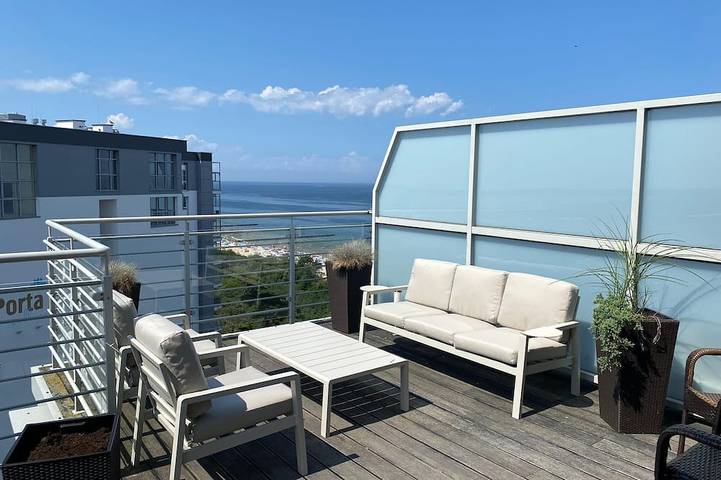 Ferienwohnung für 6 Personen, mit Balkon in Dziwnówek