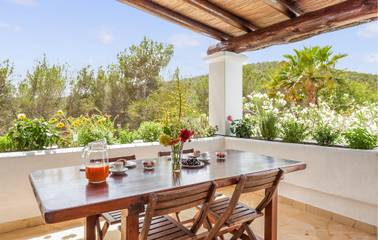 Ferienhaus in Santa Eulària des Riu, Ibiza Osten für 7 