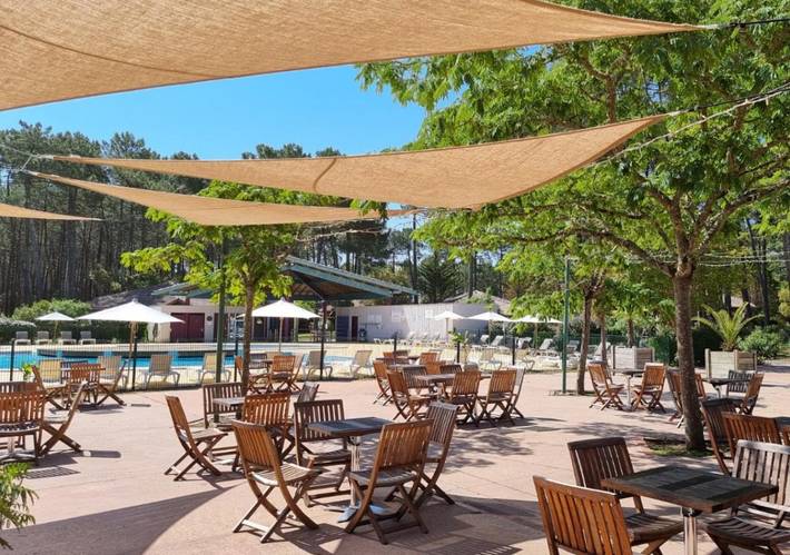 Parc de vacances pour 4 personnes, avec piscine et terrasse, animaux acceptés dans les Landes - 3