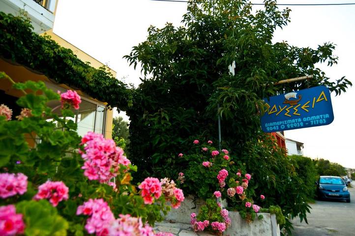 Studioleilighet for 3 personer, med hage og balkong, dyr tillatt i Lefkada