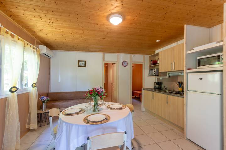 Chalet pour 6 personnes, avec jardin en Ardèche - 4