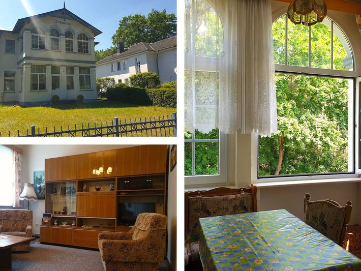 Ferienwohnung für 3 Personen, mit Garten, mit Haustier in Zempin