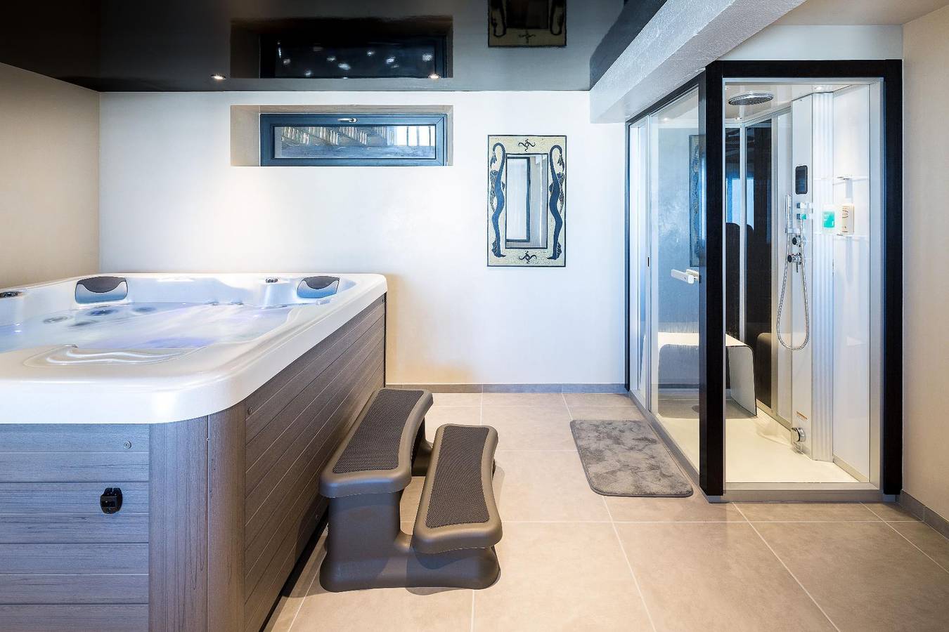 Villa Tante Alice  Meerblick Komfort Villa Alleinlage mit Aufzug Jacuzzi Dampfbad in Goulven, Brest und Umgebung