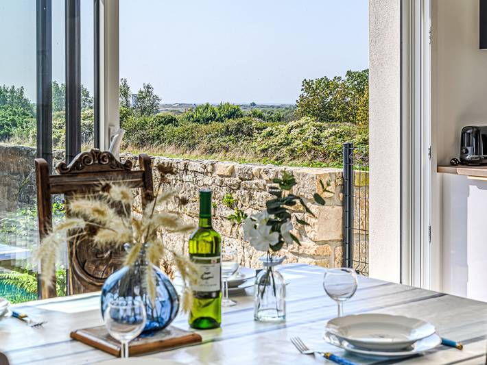 Location de vacances pour 4 personnes, avec terrasse et jardin à Plouharnel - 4