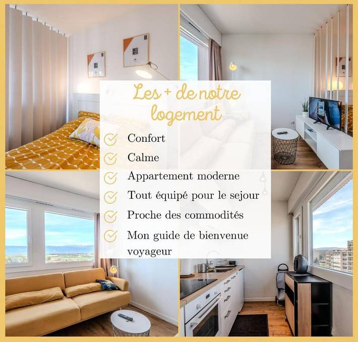 Gîte pour 3 personnes, avec piscine et vue à Saint-Julien-en-Genevois - 3