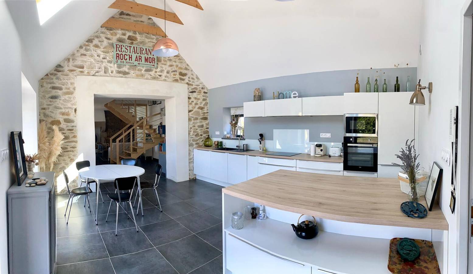 Ker Helo-ana – Casa independiente a 120 m de la playa y el puerto in Brignogan-Plage, Región de Brest