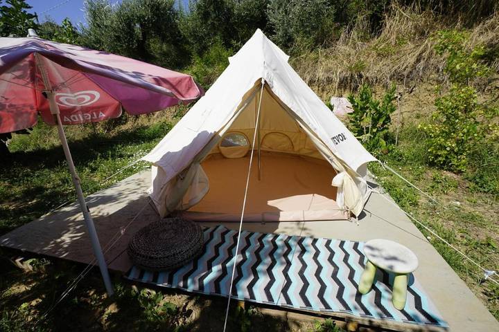 Bungalow für 4 Personen, mit Garten und Ausblick in den Abruzzen - 4