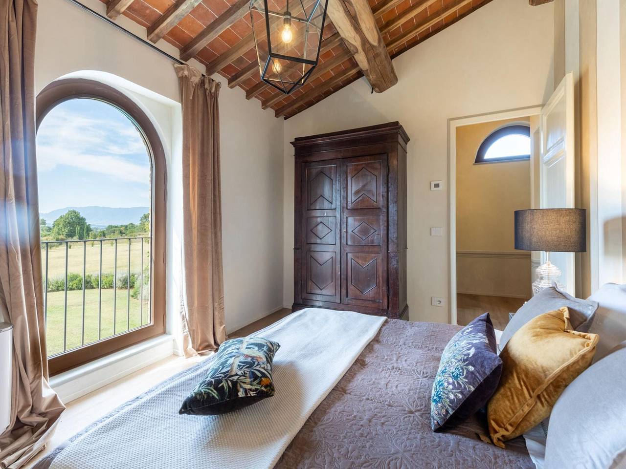 Gård i Toscana med basseng og pizzaovn in Orentano, Castelfranco di Sotto