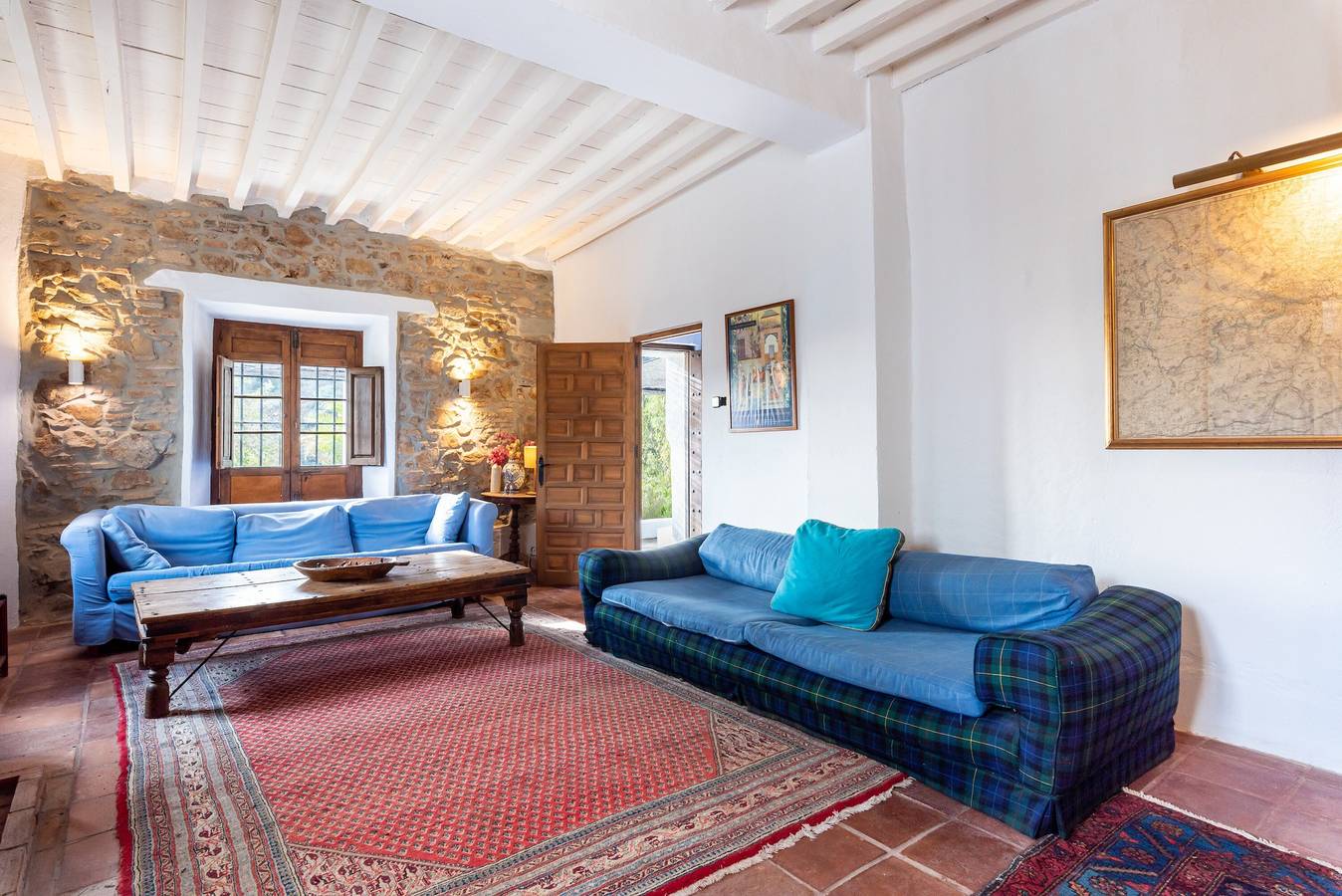 Vakantiehuis 'Finca Arroyo De Las Adelfas' met uitzicht op de bergen, privé zwembad en Wi-Fi in Palma-Palmilla, Malaga