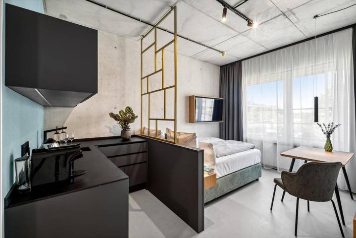 Appart’hôtel pour 4 personnes, avec Jardin